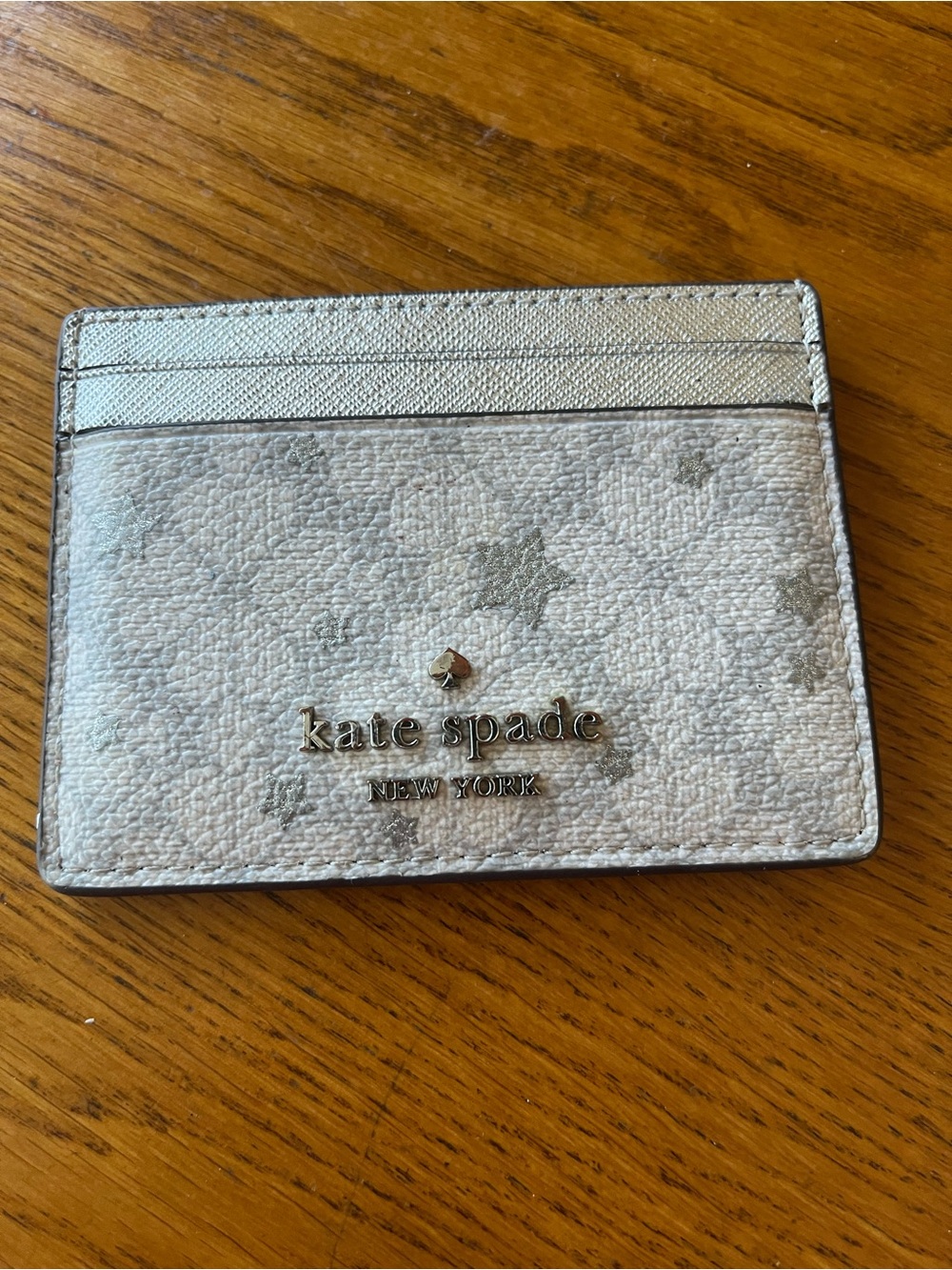 Kate Spade Flower Star Toss Card Holder